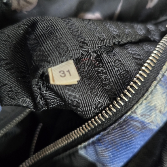 Prada Nylon Tessuto Floral Satchel/Crossbody - Picture 6 of 7